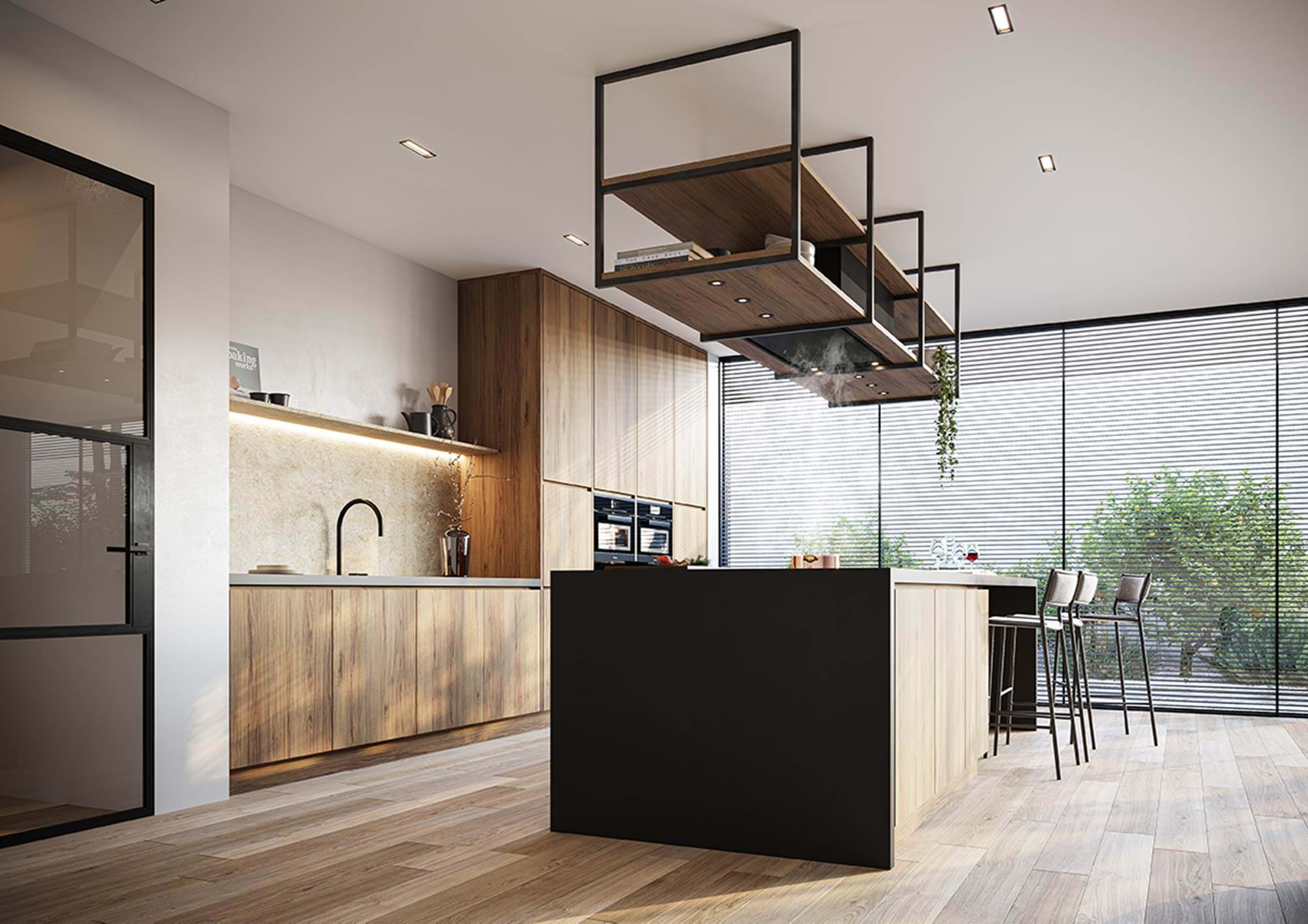 NOVY 15011 eilanddampkap - 90cm