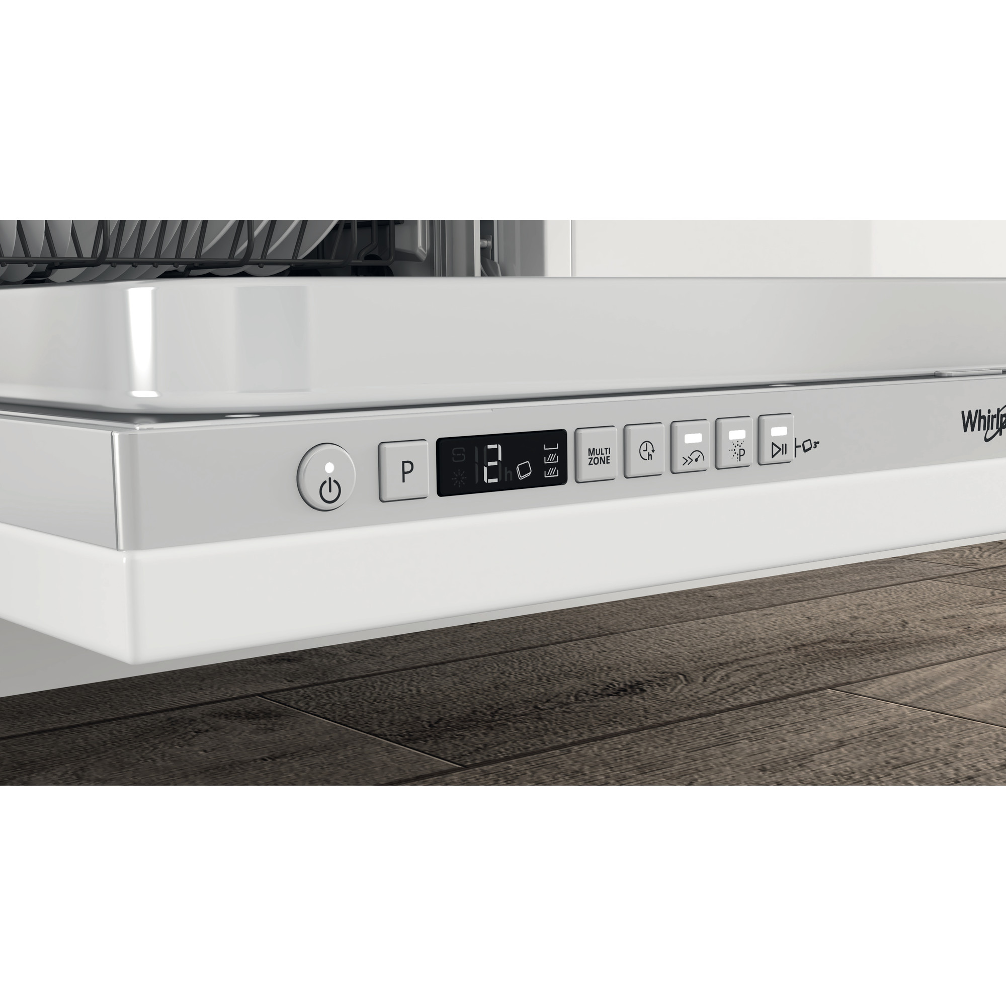 WHIRLPOOL W0ID741AS vaatwasser volledig integreerbaar