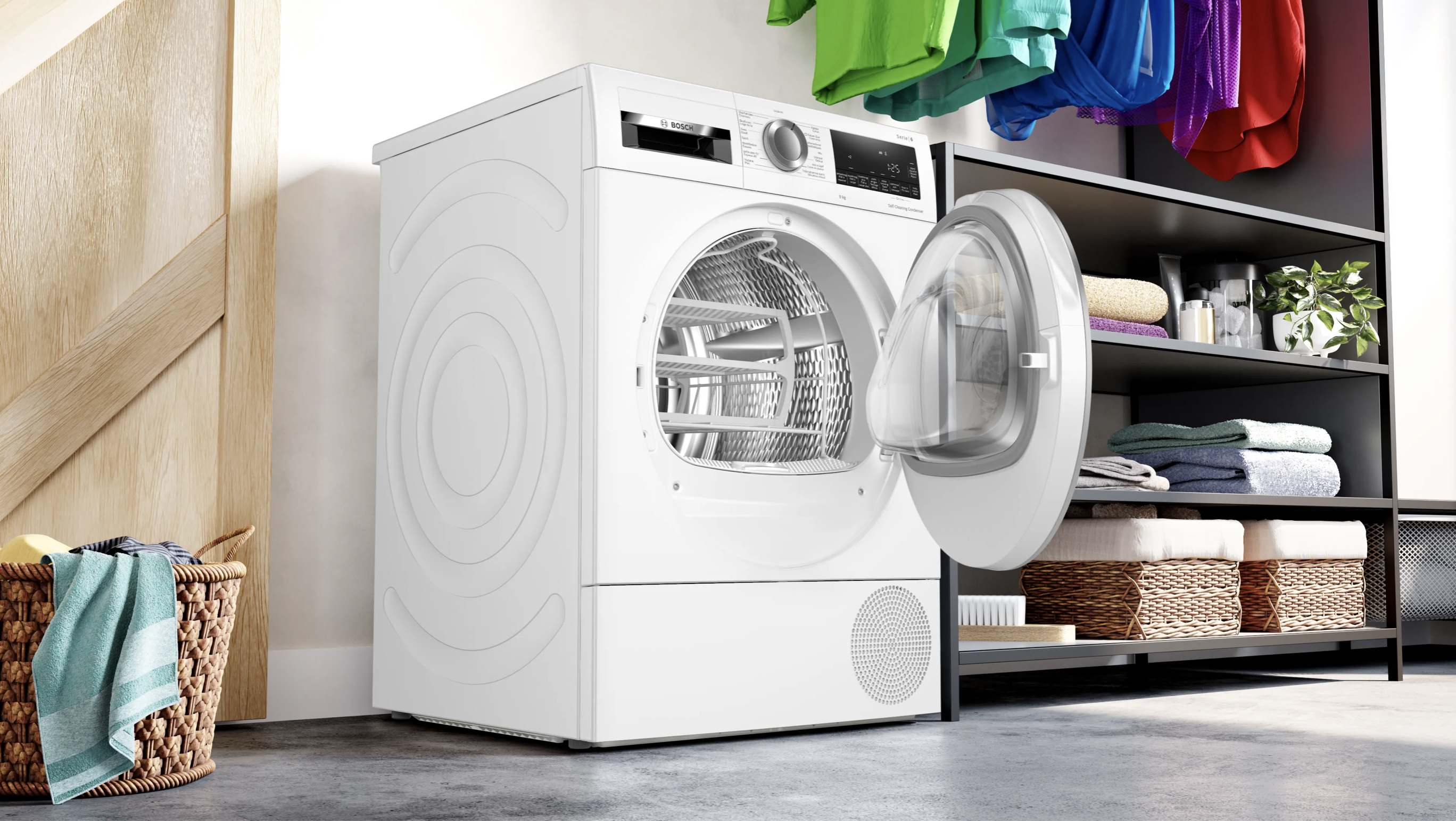 BOSCH WQG245D9FG SERIE 6 droogkast 