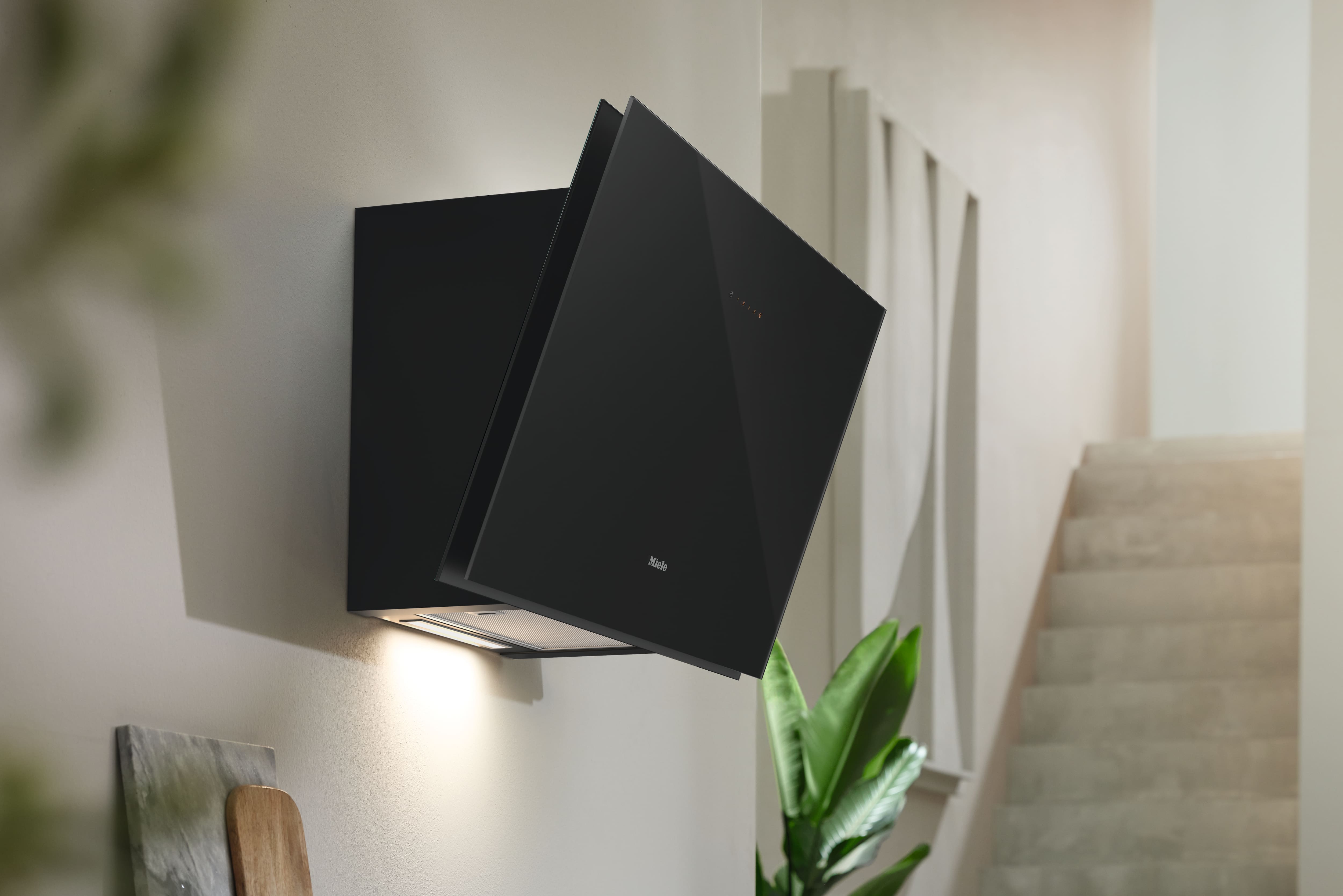 MIELE DAH4970OBSW headfree dampkap - 90cm