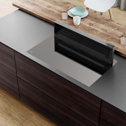 NOVY 1841 kookplaat met afzuiging - 88cm