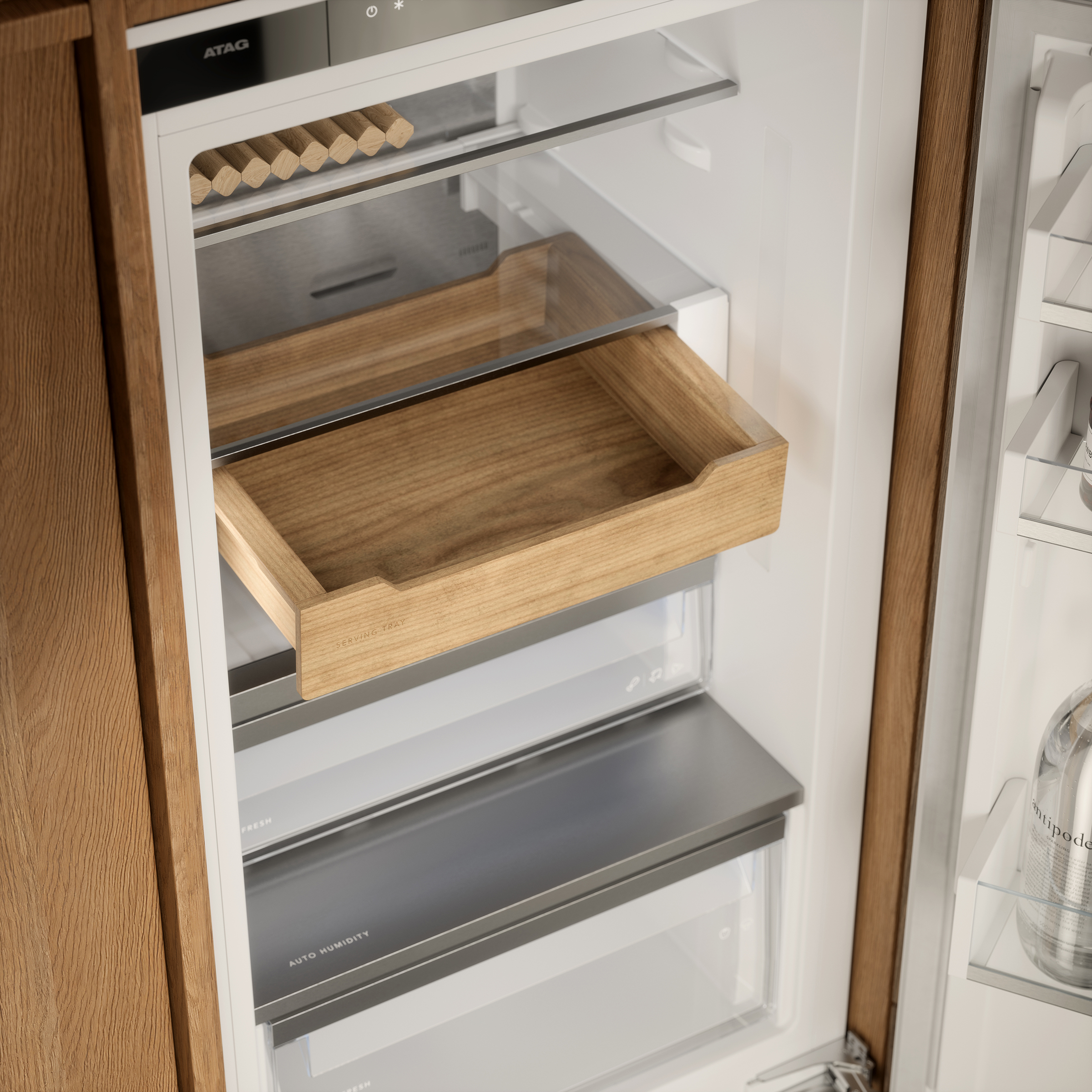 ATAG KDK9178NC koelkast zonder vriesvak - 178cm