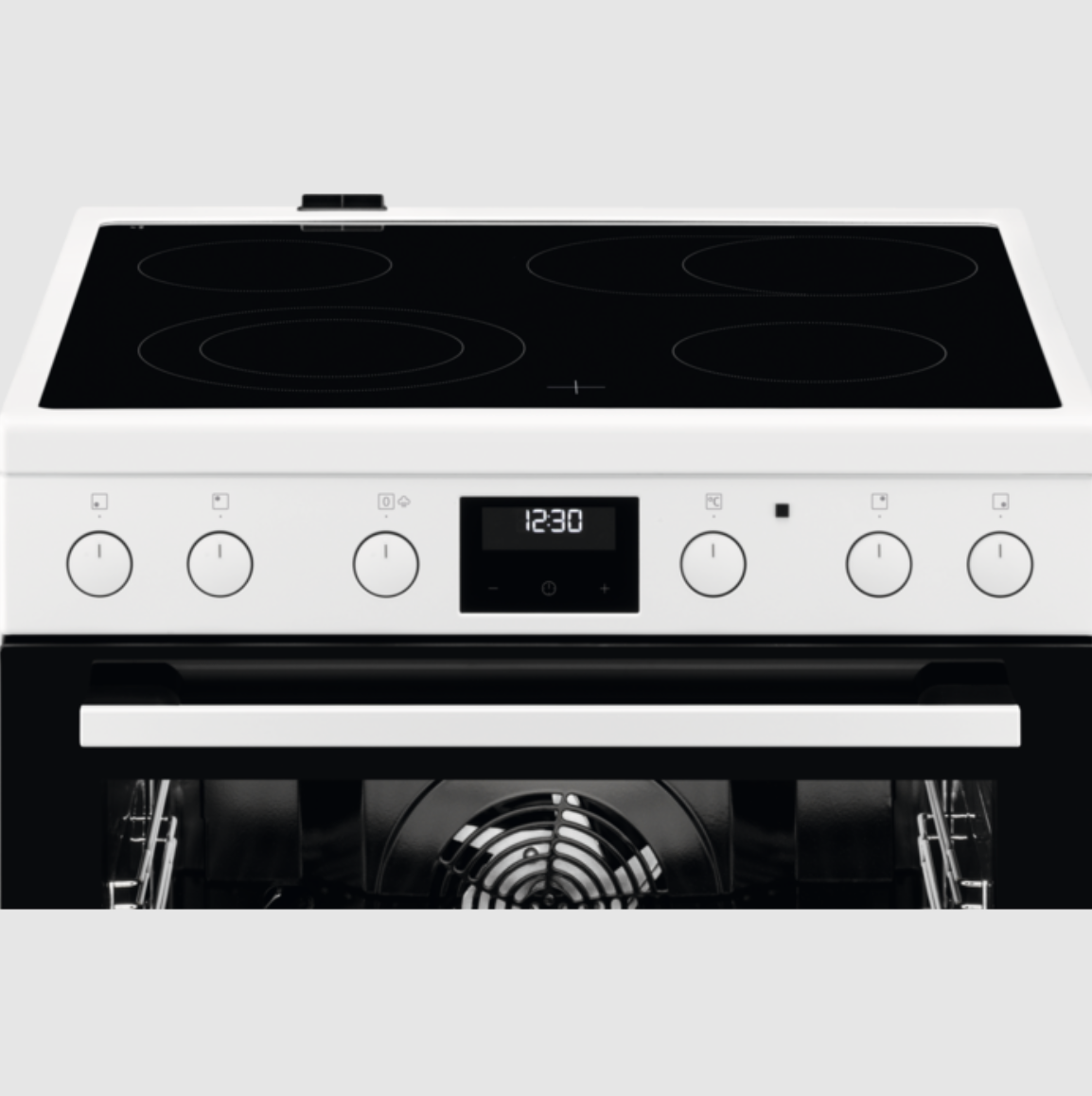 AEG CCB644TBBW fornuis met keramische kookplaat - 60cm