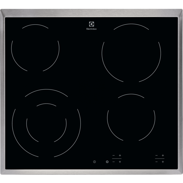 ELECTROLUX EHF6241XOK 300 vitrokeramische kookplaat - 58cm