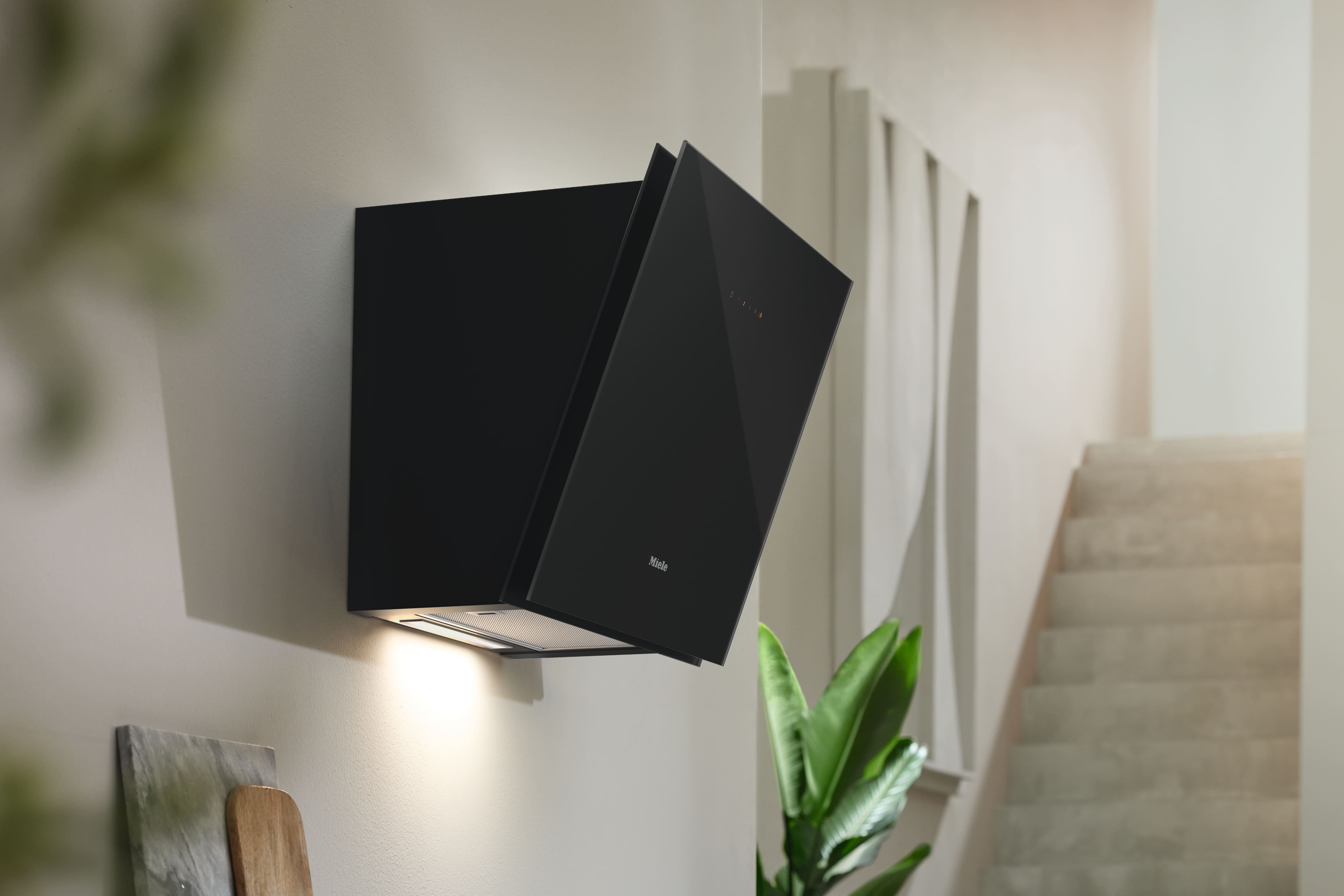 MIELE DAH2660OBSW headfree dampkap - 90cm