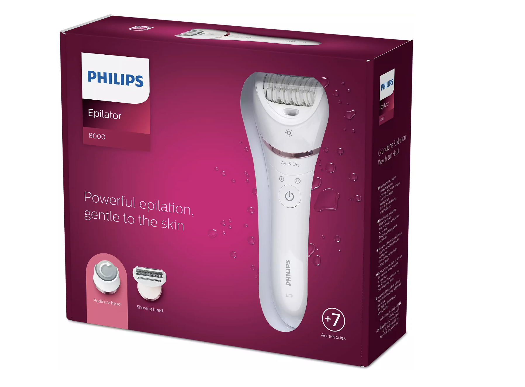 PHILIPS PHBRE730/10 epileerapparaat