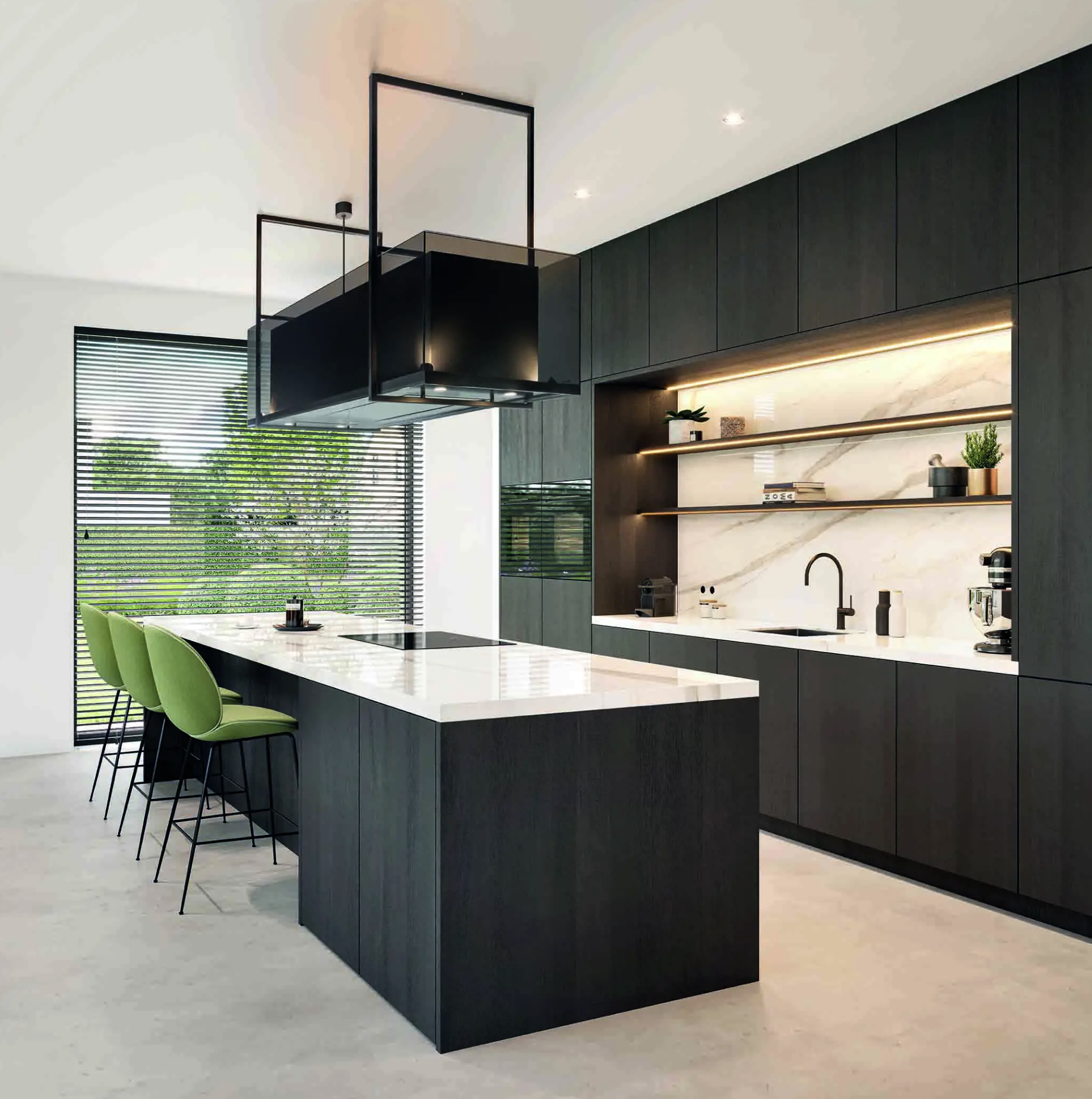 NOVY 7540 eilanddampkap - 130cm