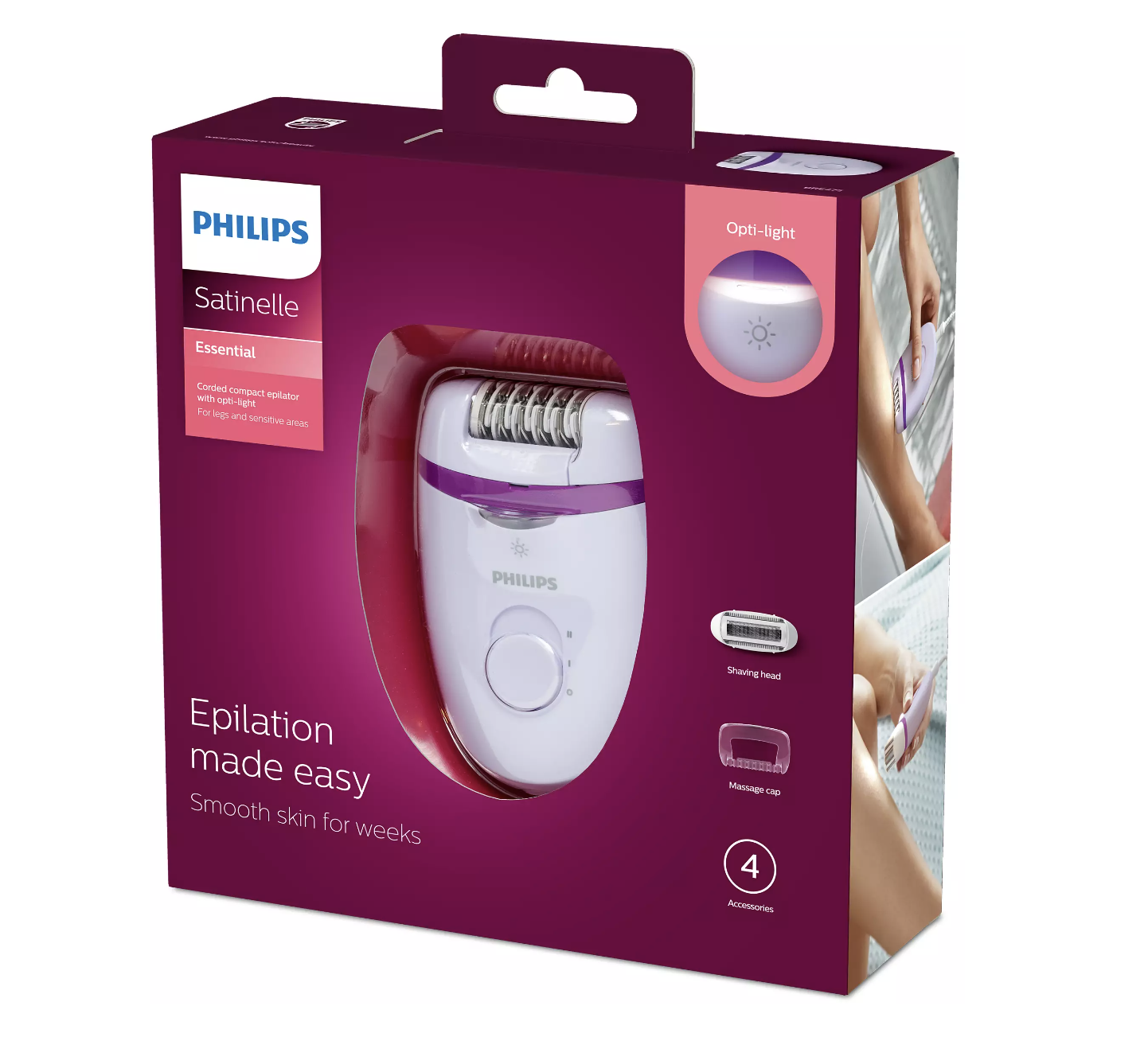 PHILIPS BRE275/00 epileerapparaat PHILIPS BRE275/00 epileerapparaat